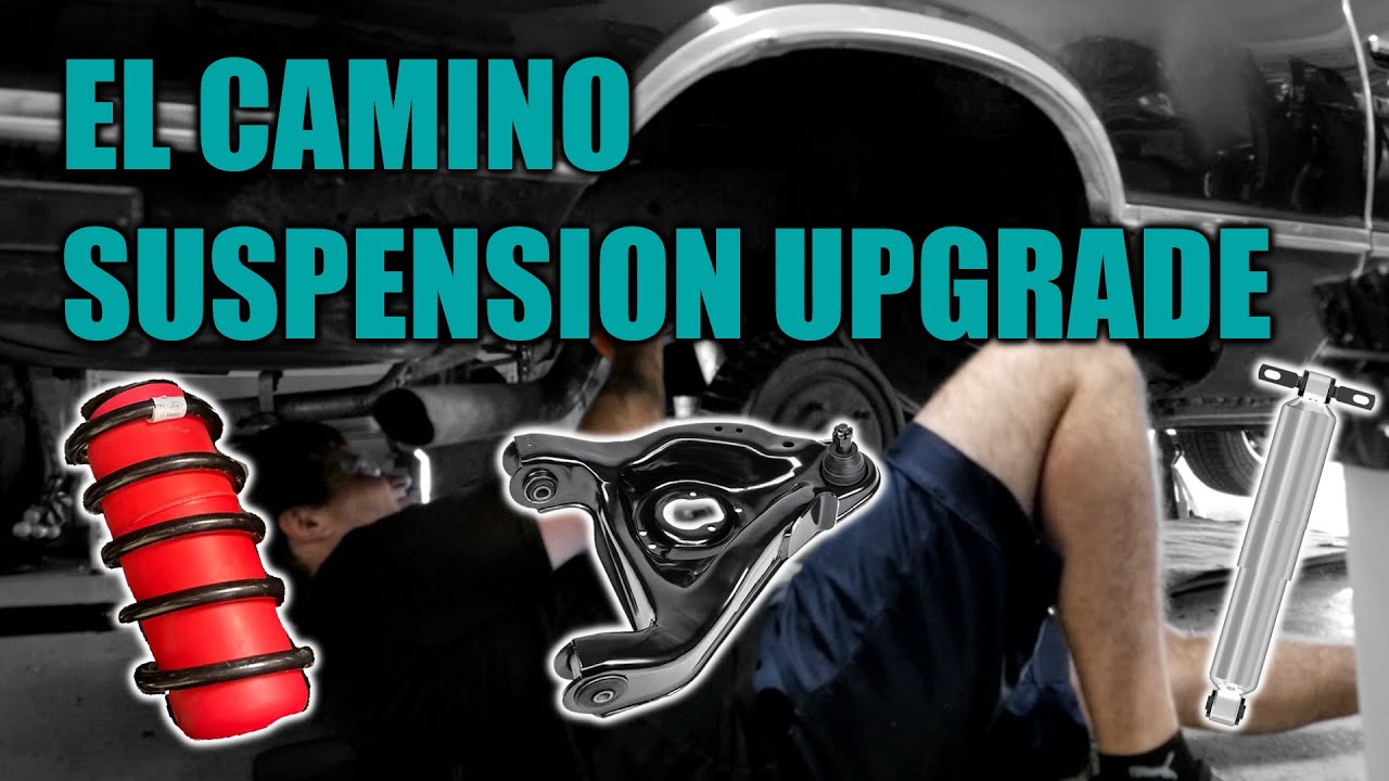 1987 El Camino Suspension Upgrades - AIRBAGS