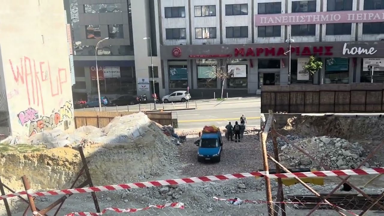 Πειραιάς 25.2.2026 - Ξεκίνησε η κατασκευή στα κτίρια SKYBLUE και SKYWAY του PIRAEUS GATE