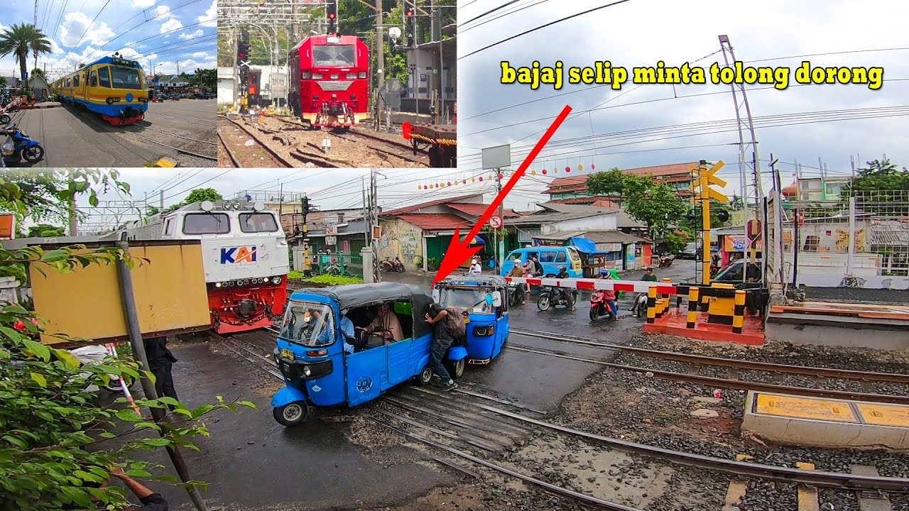 Menemukan Kereta Langka Minion Kelud Habis Kejar CC 300 Lalu Datang KA Kertajaya, Sawunggalih Dll