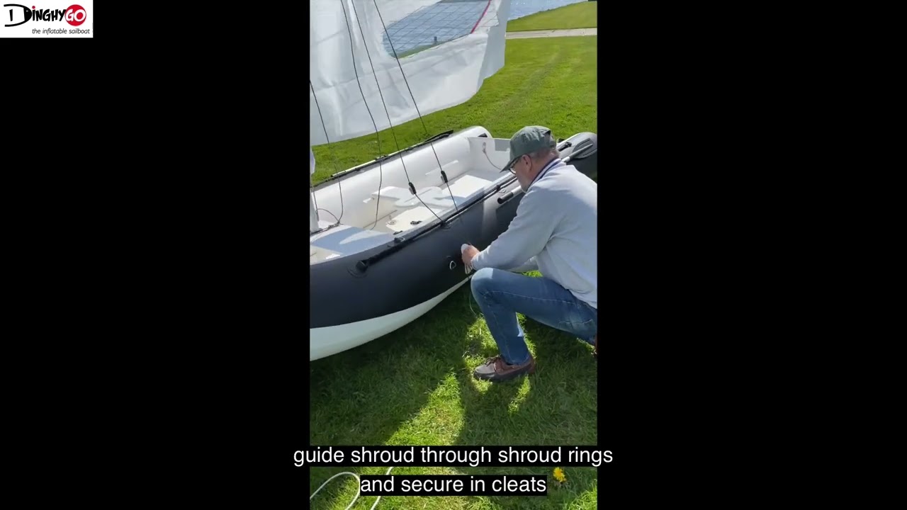 Installation and rigging DinghyGo jib 1.1