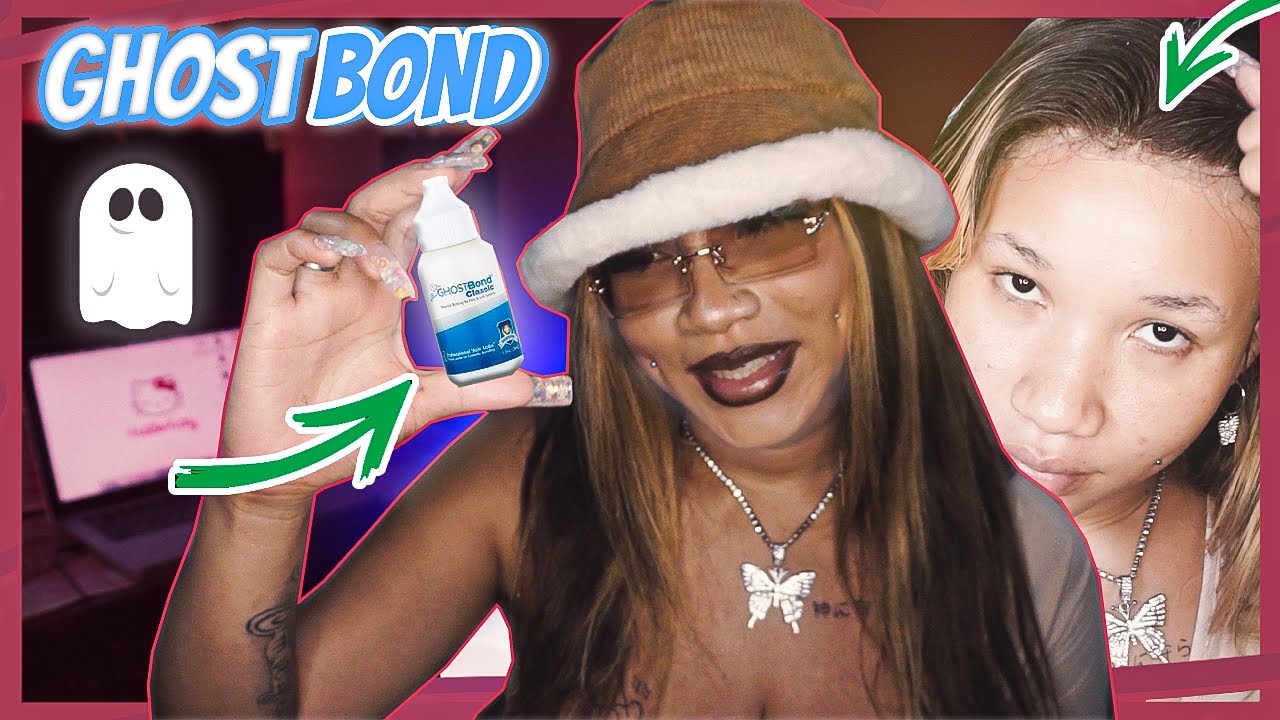 COLEI MINHA LACE COM A COLA GHOST BOND| IZALU LACE FRONT
