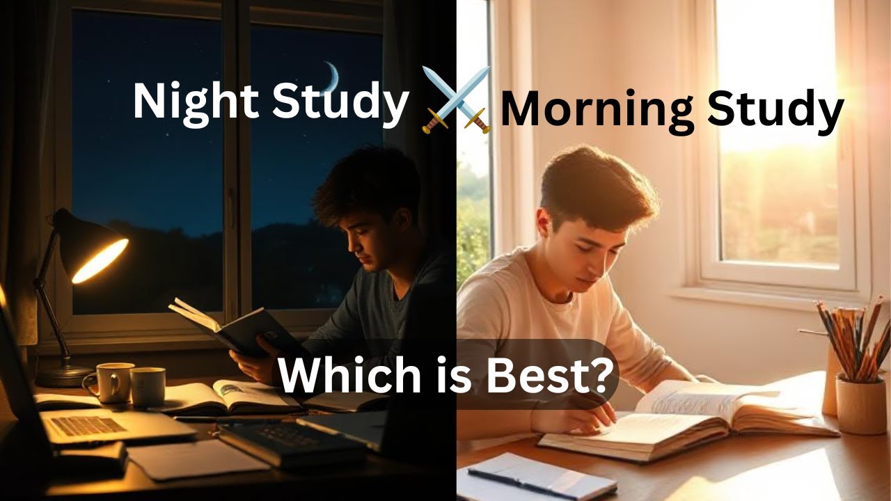 STUDYING AT NIGHT vs MORNING | Which is Better for You?