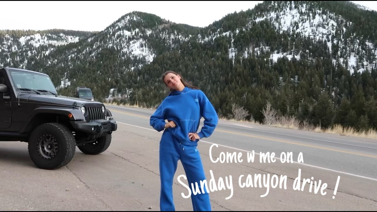 Come w me on a Sunday Canyon drive