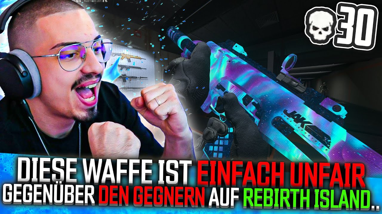 Die UNFAIRSTE WAFFE auf REBIRTH ISLAND.. (30 Kills)