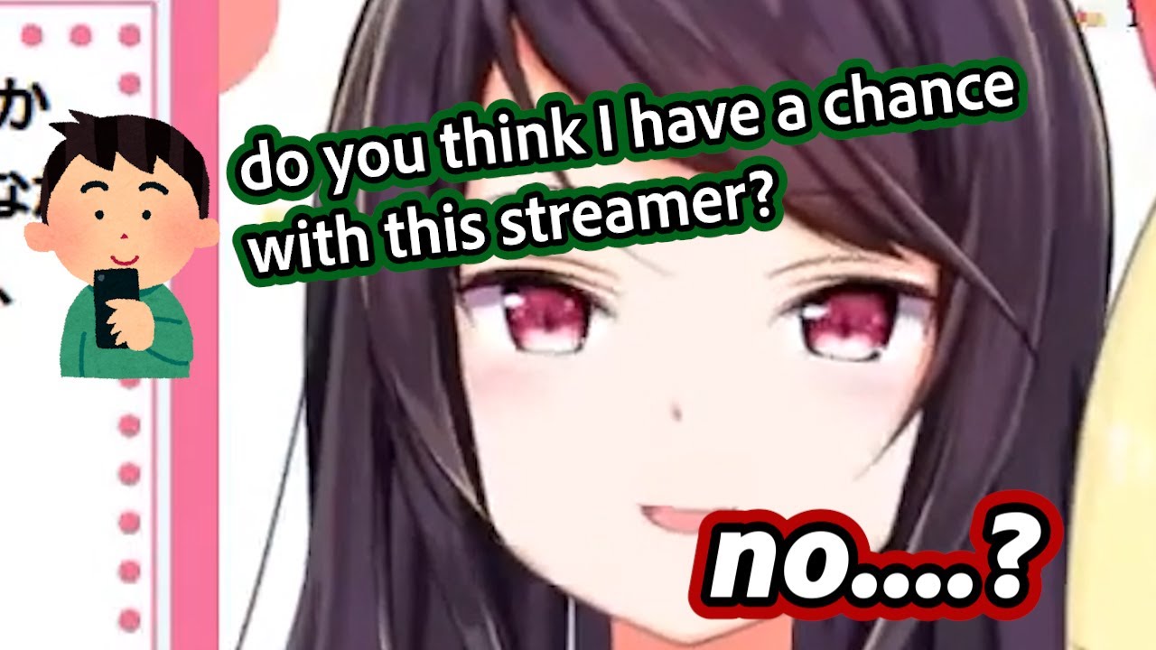 [Nijisanji] Hoshikawa Sara and Gundou Mirei on the odds of you getting with a twitcast streamer