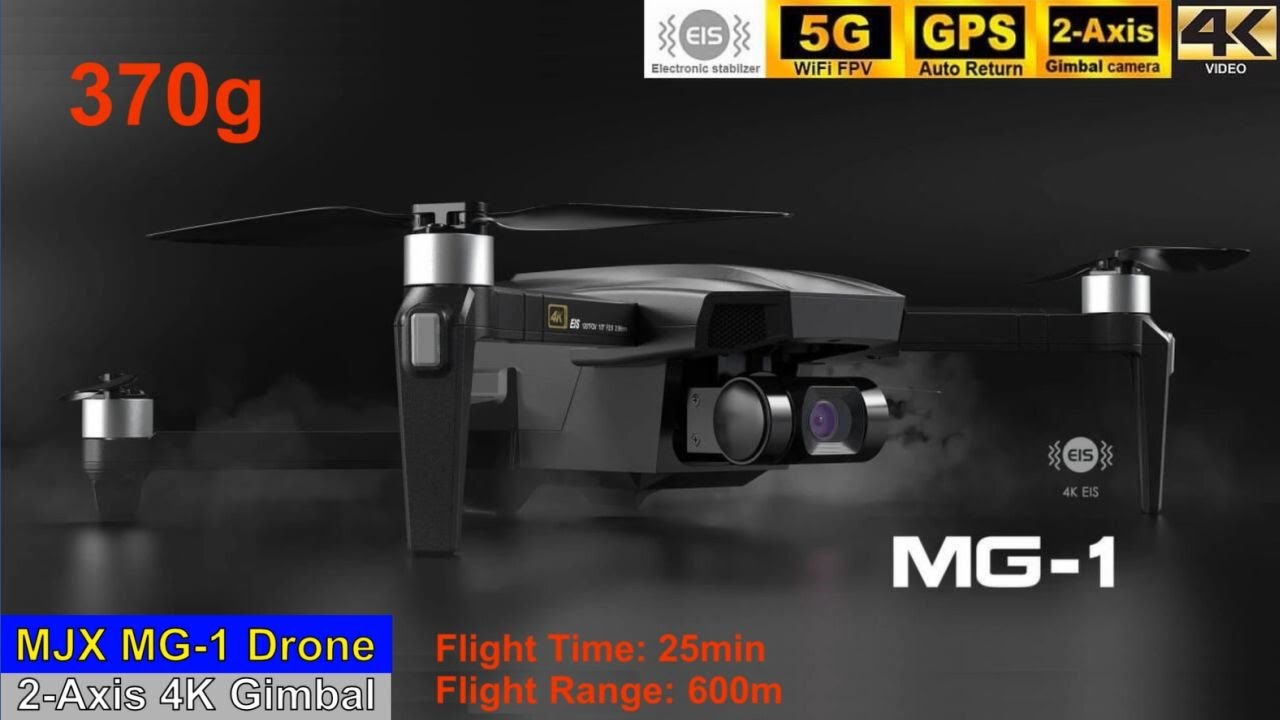 MG-1 GPS 2-Axis Gimbal EIS 4K-Video Brushless Drone &ndash; Just Released !