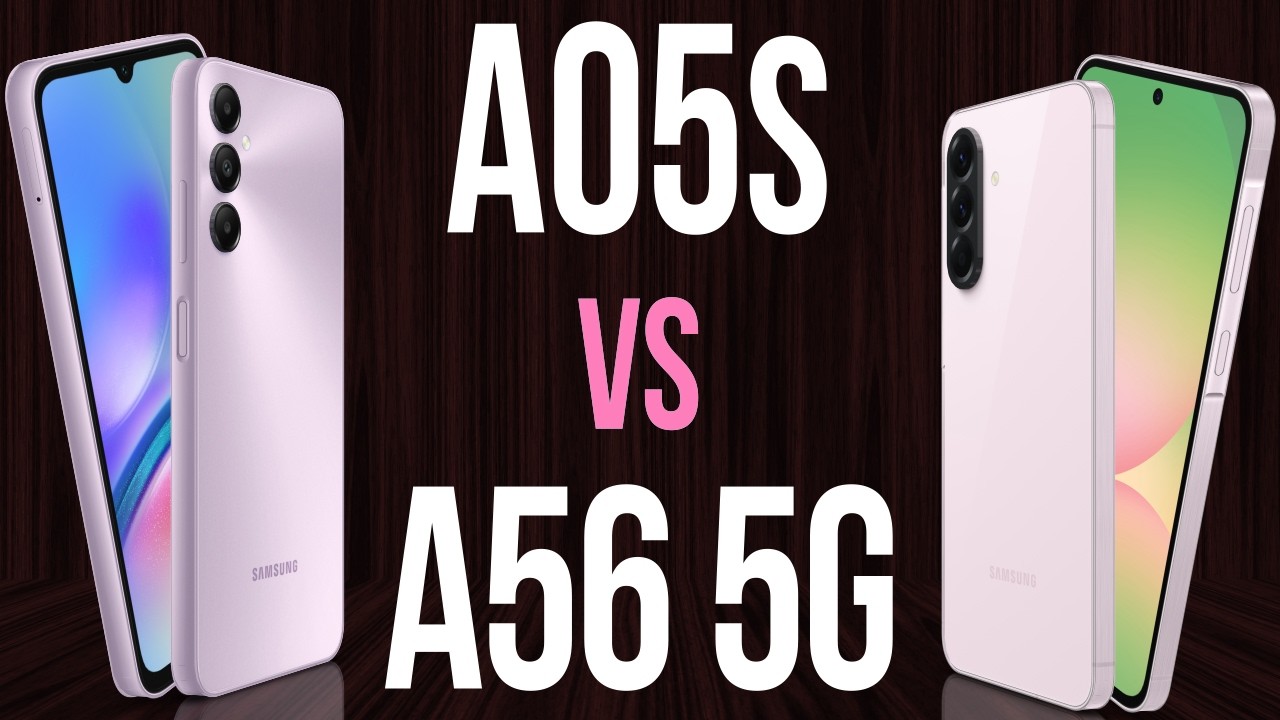 A05s vs A56 5G (Comparativo & Preços)