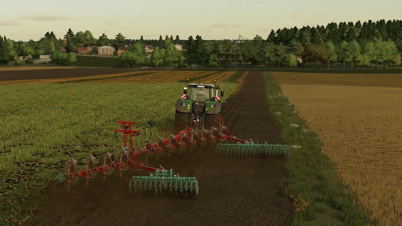 Orka obornika po kukurydzy! Timelapse Rozwojowy rolnik#217
