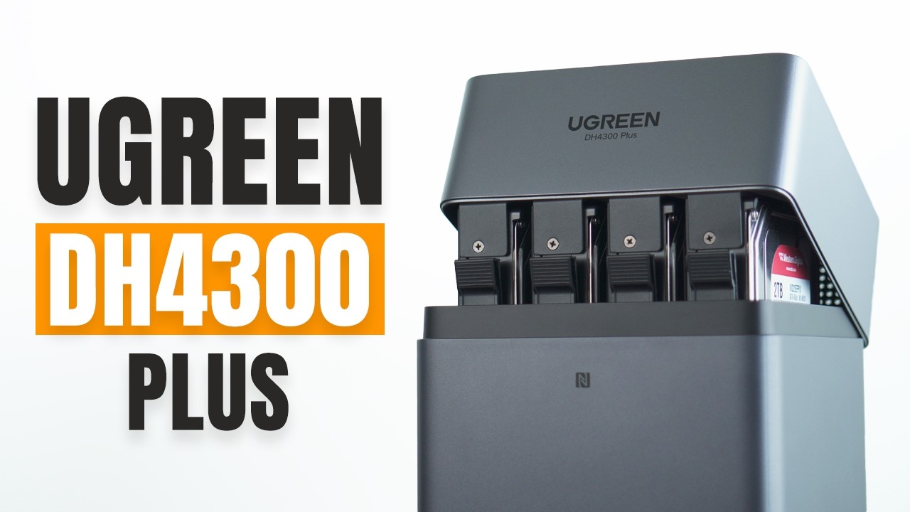 Обзор и настройка UGREEN NAS DH4300 Plus | Лучший NAS для создателей контента в 2026 году? VS UGR...