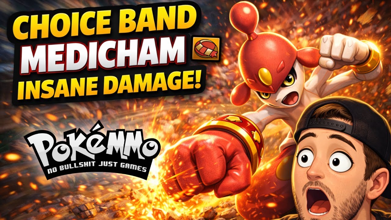 Этот урон должен быть незаконным… Медичам с предметом Choice Band | PokeMMO PvP