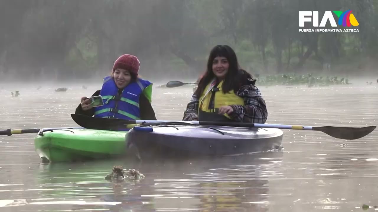 DESCUBRE LOS CANALES DE XOCHIMILCO EN KAYAK. Una experiencia hermosa al amanecer.