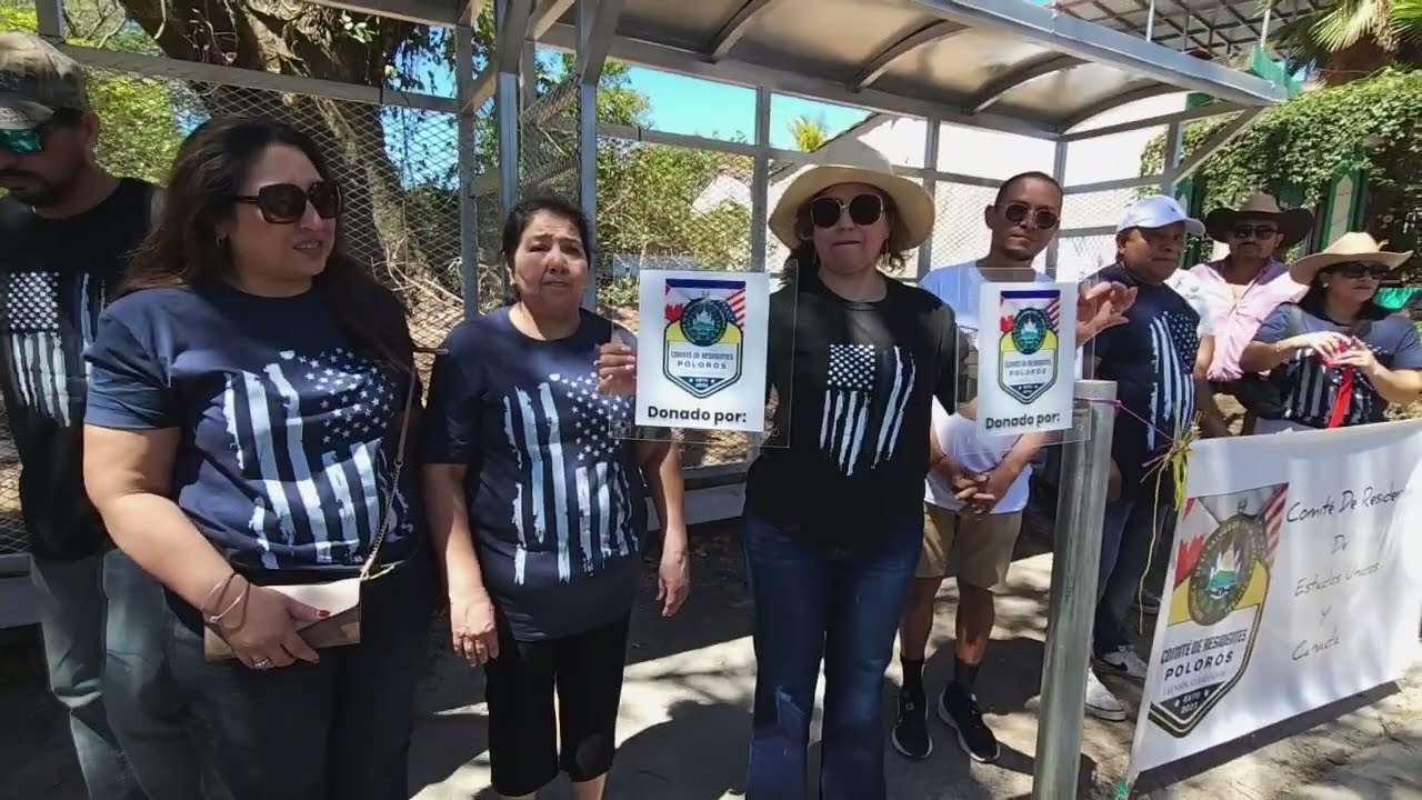 Polorós tendrá para de bus gracias a hermanos lejanos