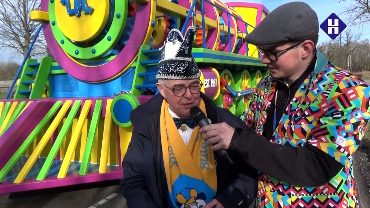 CONCEPT  Televisie registratie van de grote carnavals optocht in Budel met Stan Hendriks