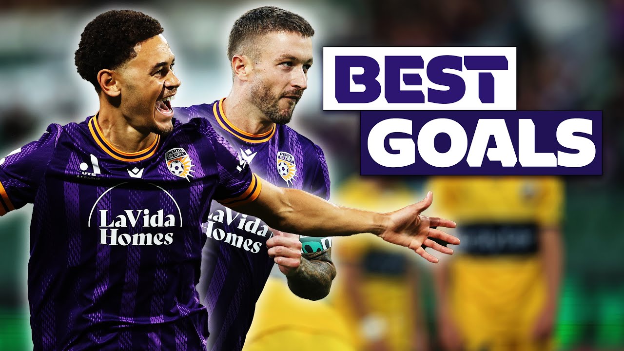 Perth Glory v AC Milan in pre-season showdown ⚽🍕| Glory's GREATEST goals 2024-25