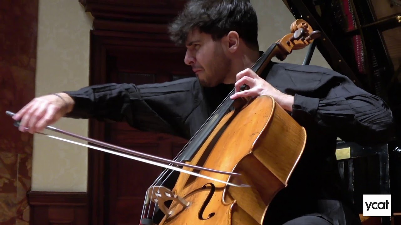 Jamal Aliyev and Jâms Coleman: Bridge Sonata in D minor for cello and piano i Allegro ben moderato