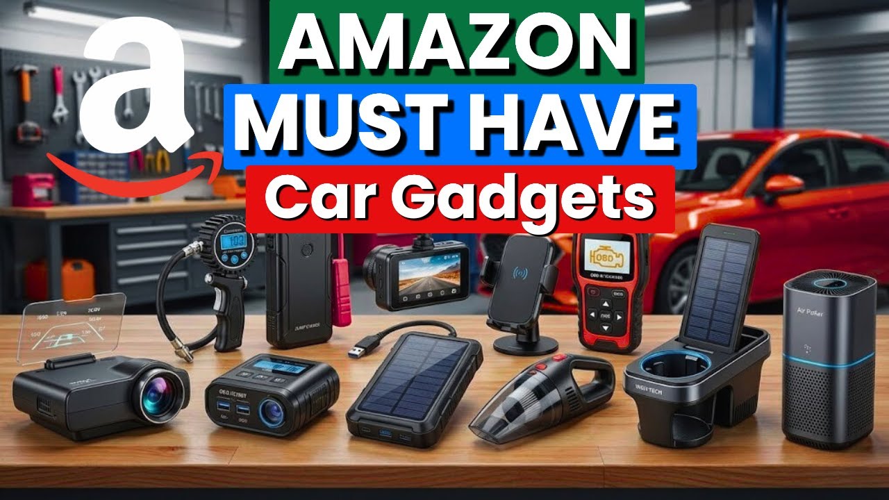30 Must Have Car Gadgets on Amazon | Best Car Accessories 2026!