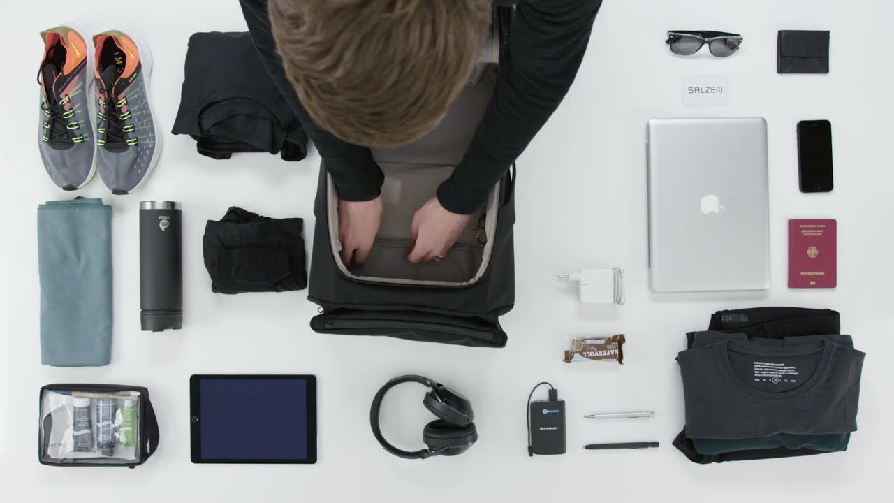 Businessrucksack SALZEN  - Packing Video