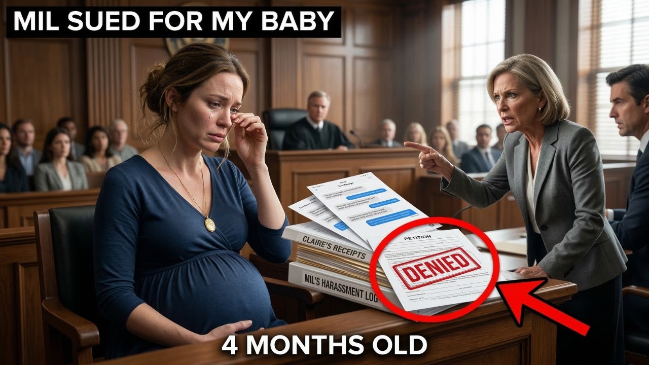MIL Sued Me For Access To My Baby — I Brought a Binder. She Brought Feelings.