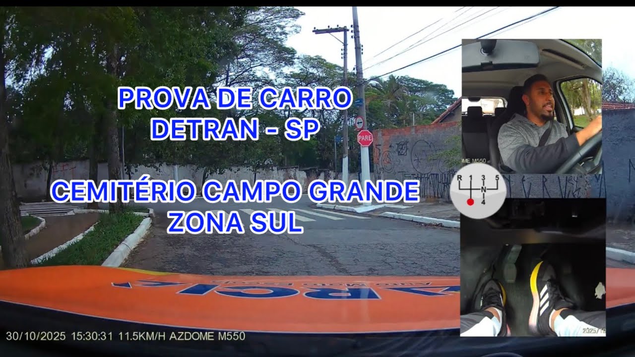 Prova de Carro - DETRAN SP | Como passar na prova de carro 