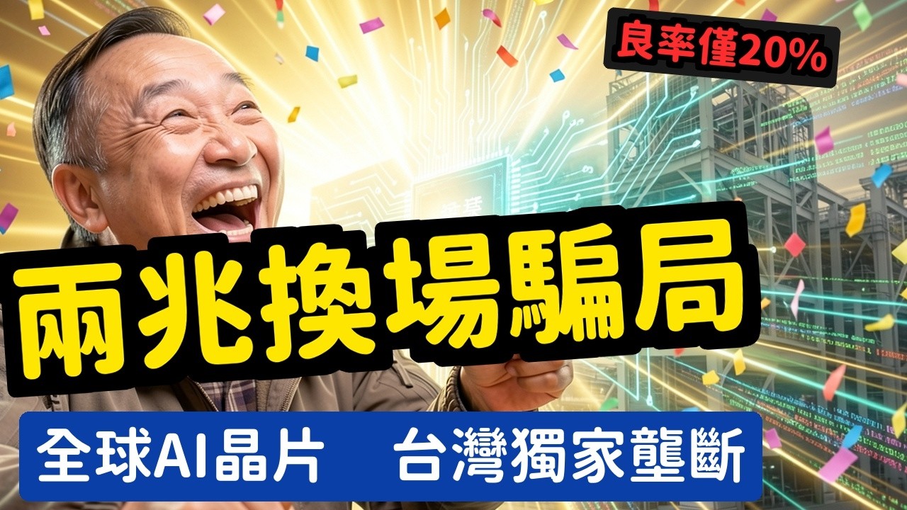 AI晶片百分百台灣造 全球跪求台積電；三星良率崩剩兩成 客戶逃光；中國砸兩兆卡七奈米；搬工廠搬不走台灣魂 | 馬一峰