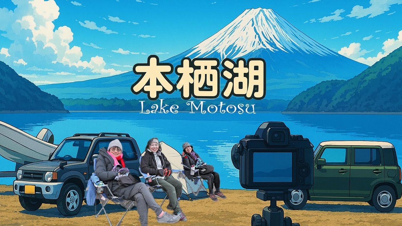 [3個C9] Lake Motosu, 浩庵露營塲Cabin 小木屋/富士眺望の湯/產屋ヶ崎/河口湖大橋 (5日4夜富士山之旅 Day 4 & 5 )
