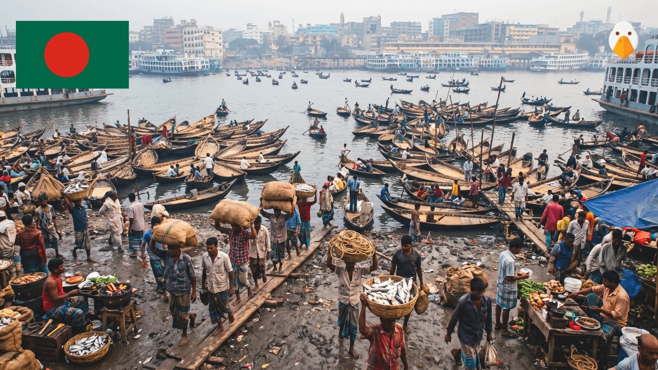 Dhaka, Bangladesh🇧🇩 Life Inside the World&rsquo;s Most Crowded City (4K UHD)