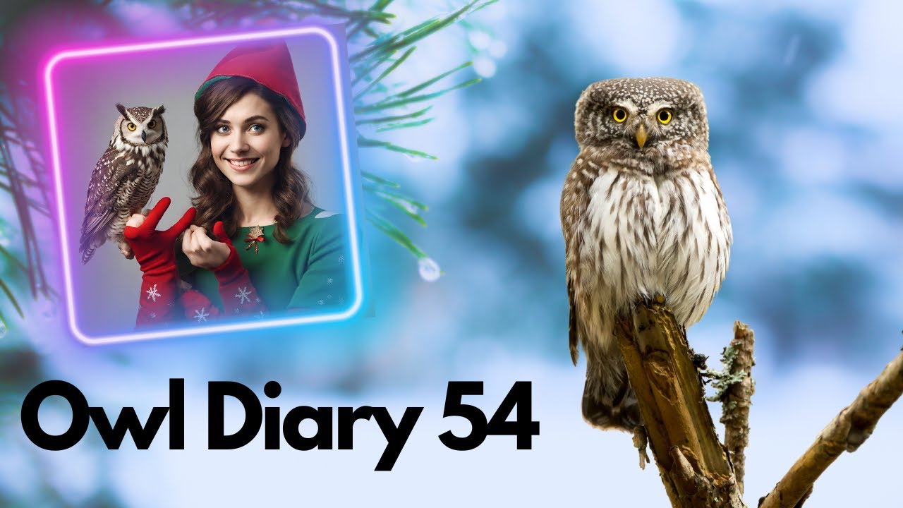 Owl Diary 54 | Flying 2 falcons together, new owl box for Willow and a photo shoot