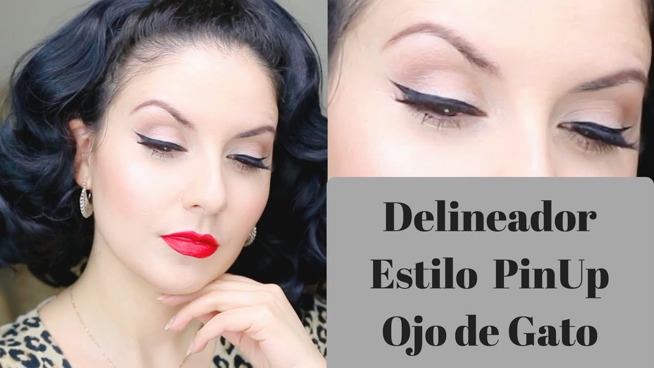Delineador PinUp Ojo de Gato: Paso a Paso | Nena Moreno