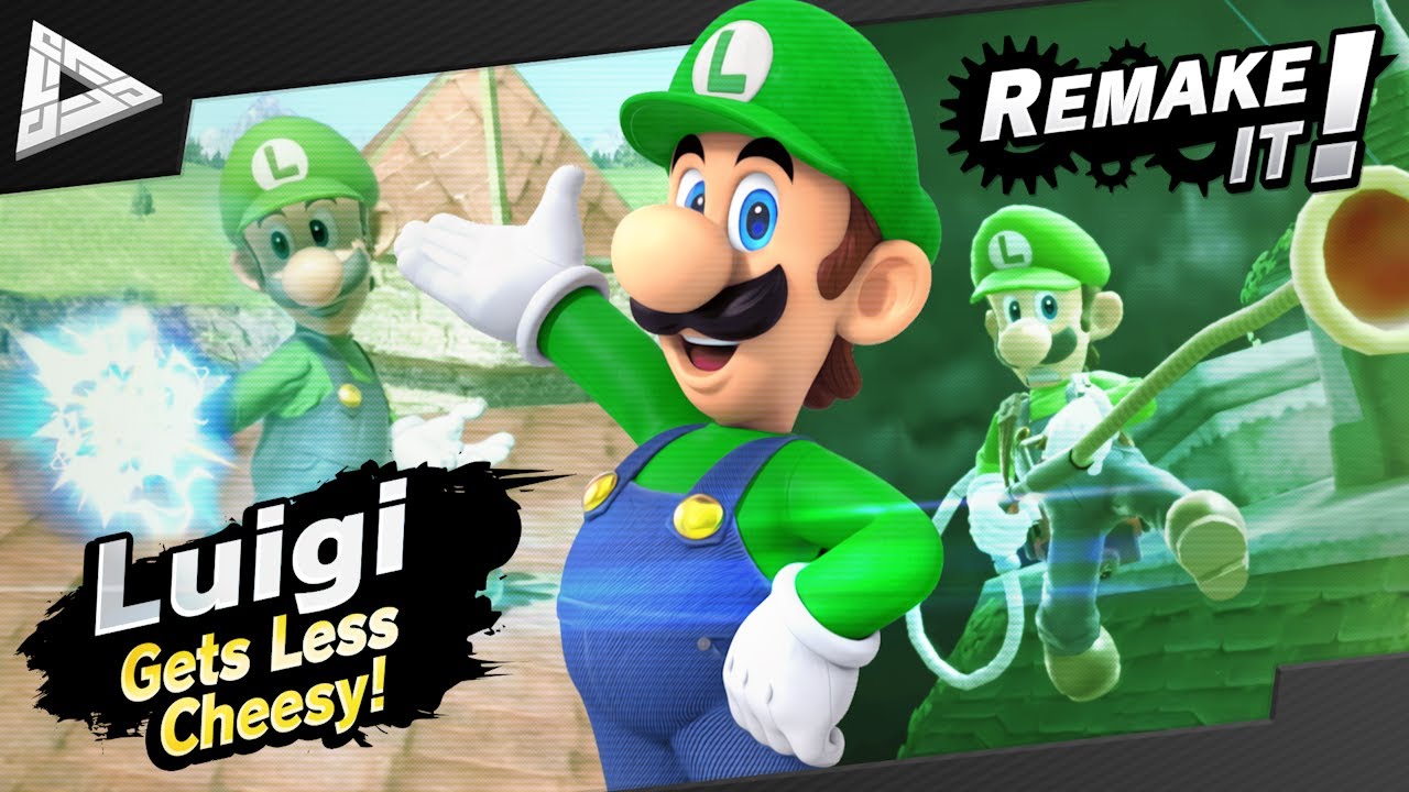 Remake It!  Luigi's Smash Moveset