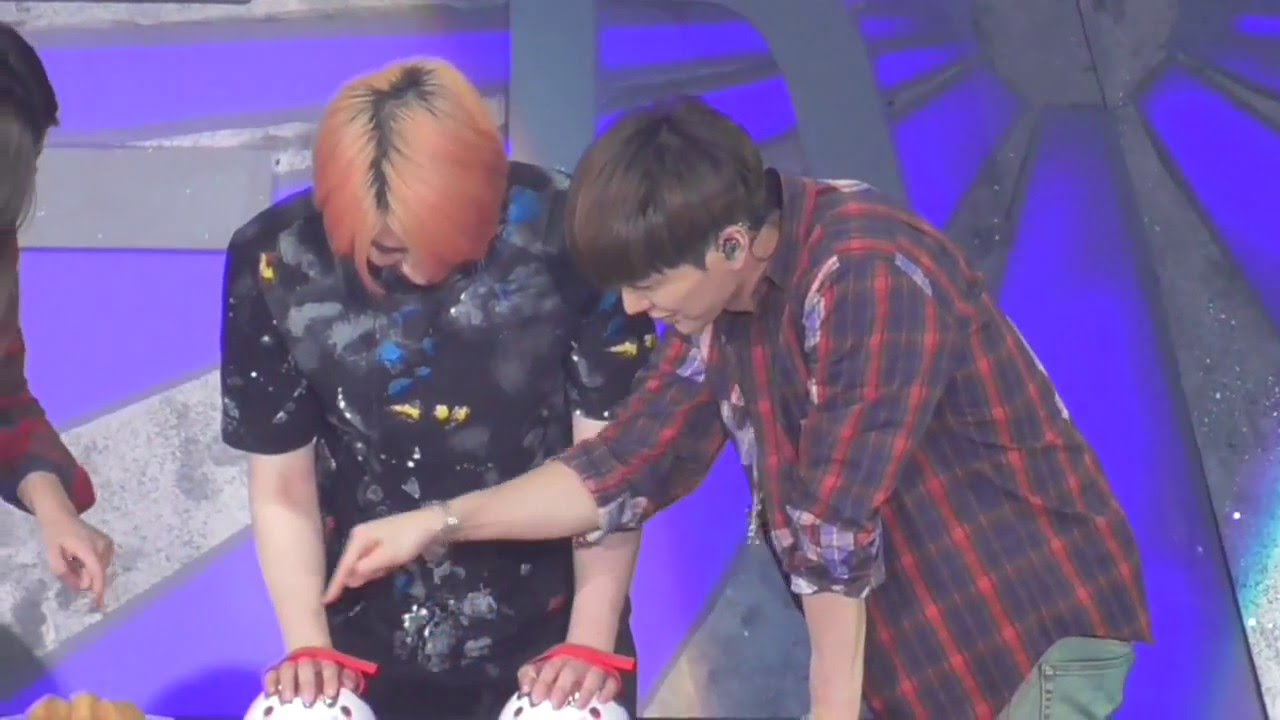 [FANCAM] 160305 SuperCamp Shanghai Game （Leeteuk & Heechul)