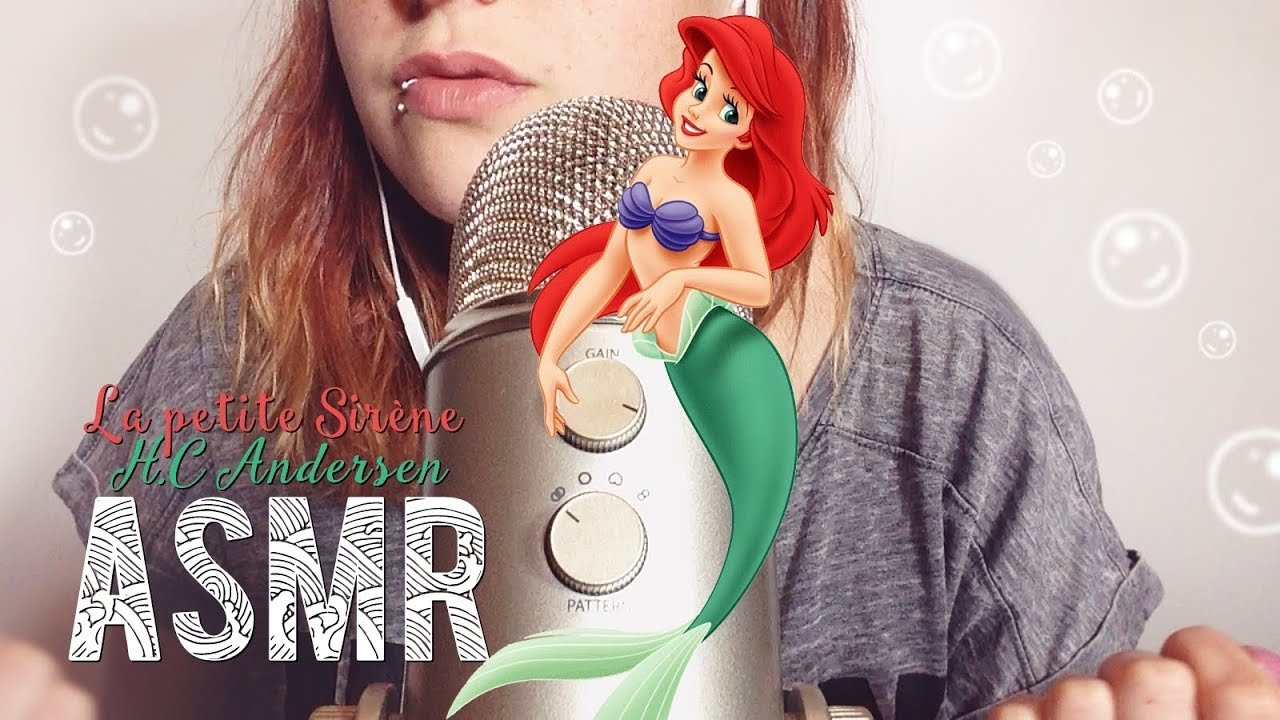 ASMR Français ~ La petite Sirène - Andersen / Lecture chuchotée / Whispered reading 📖