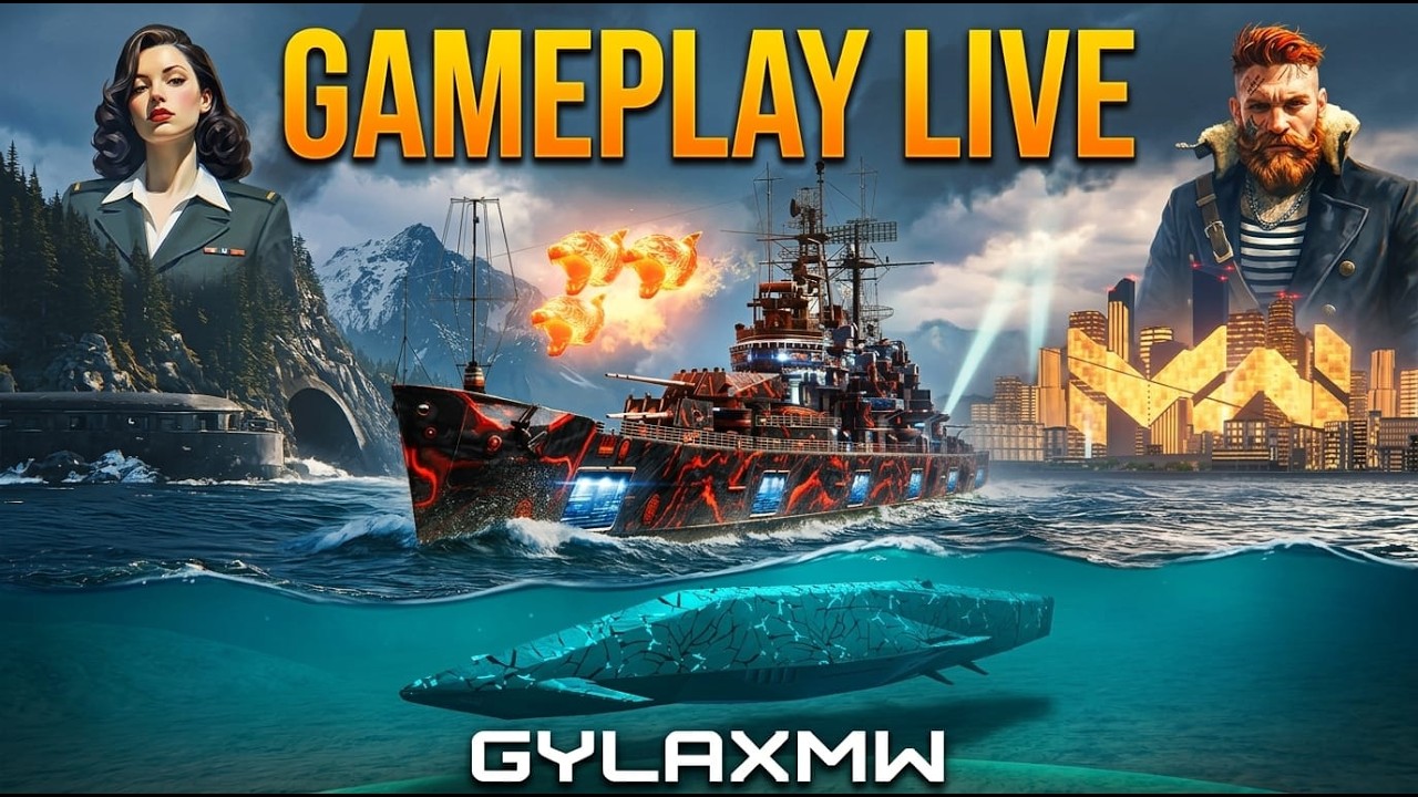 NEW GACHA GAMEPLAY- USS BOSTON & NAUTILUS | GYLAX MW 🔥 MODERN WARSHIPS