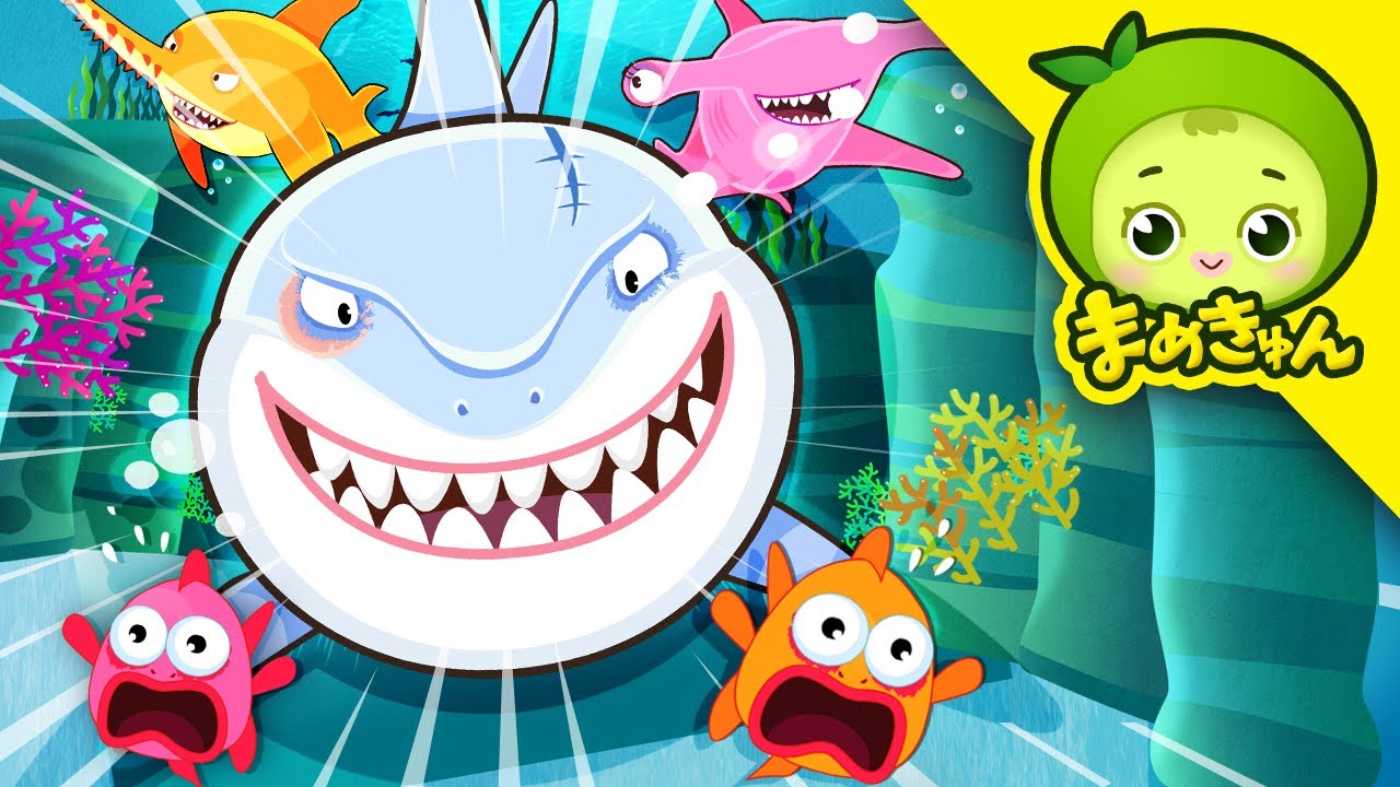 サメのうた | どうぶつのうた | Shark song | まめきゅん MAMEKYUNN