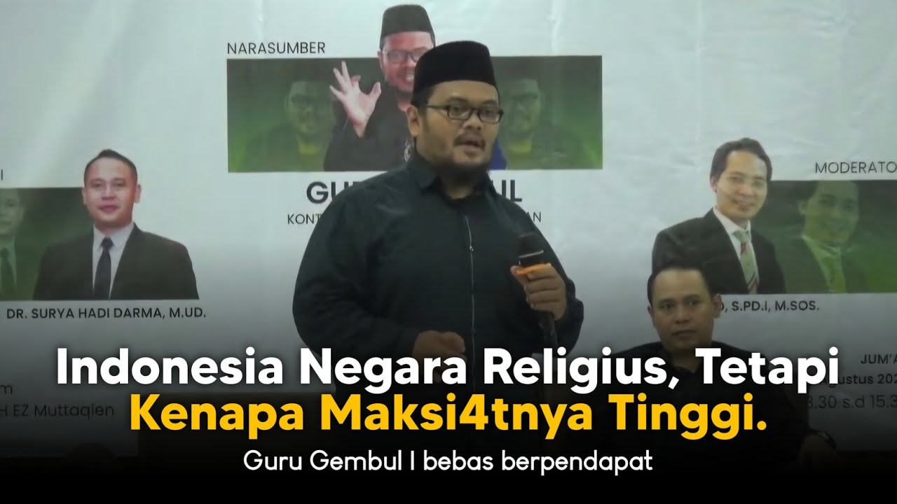yang kita pahami sebagai agama ternyata bukan agama - Guru Gembul