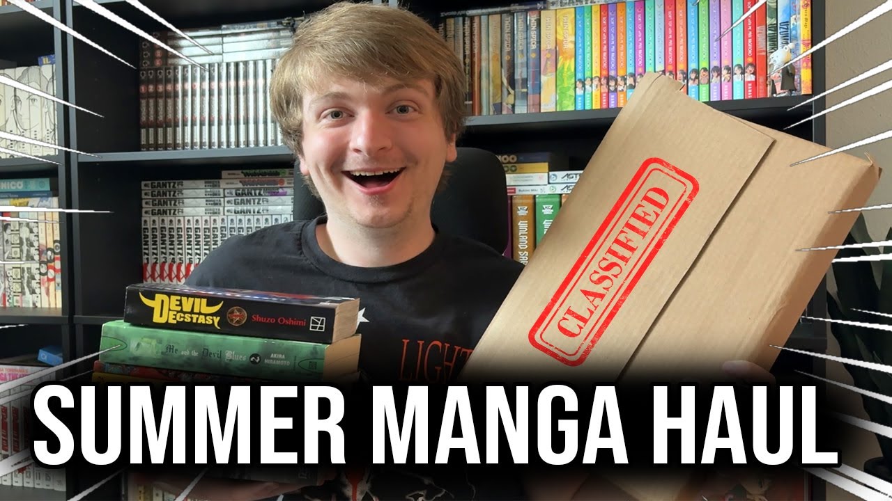 I Bought SO MUCH Manga This Summer! | July 2025 Haul