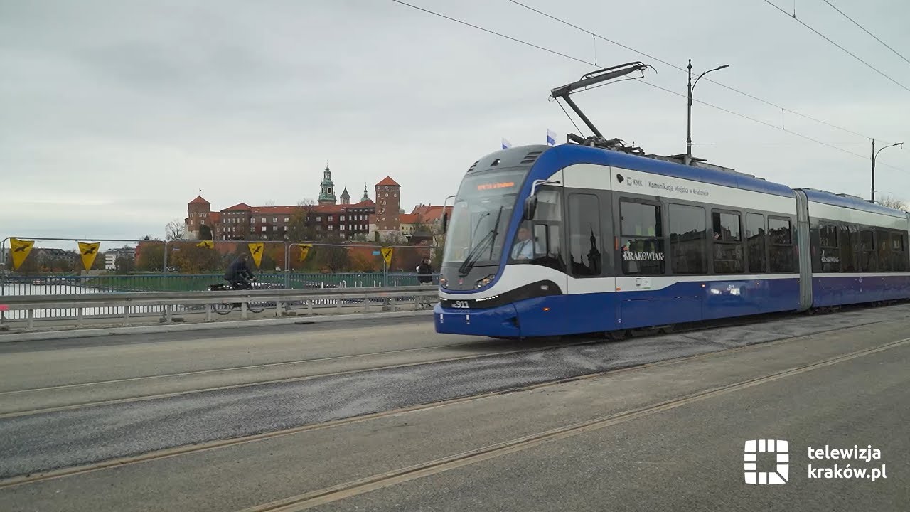 Tramwaje znów na moście Grunwaldzkim