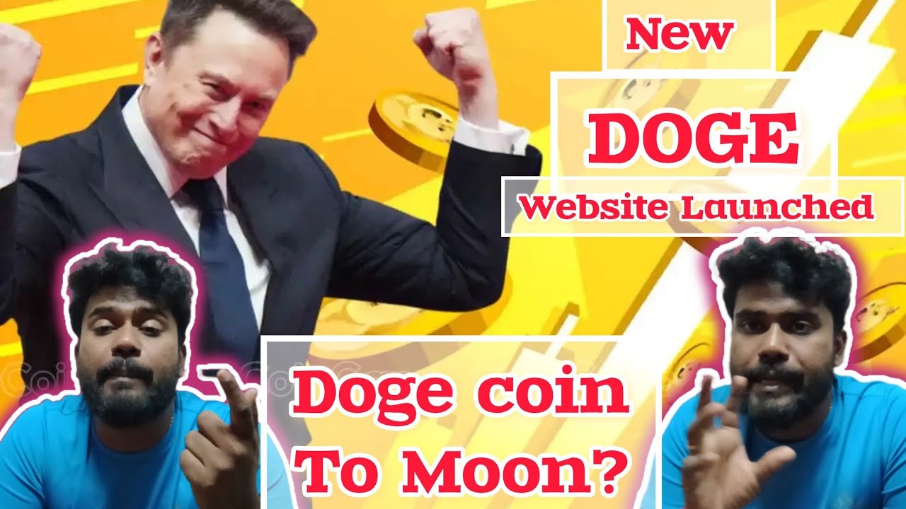 DOGE coin to the Moon 🚀 - New DOGE website by Elon Musk - Crypto தமிழ்