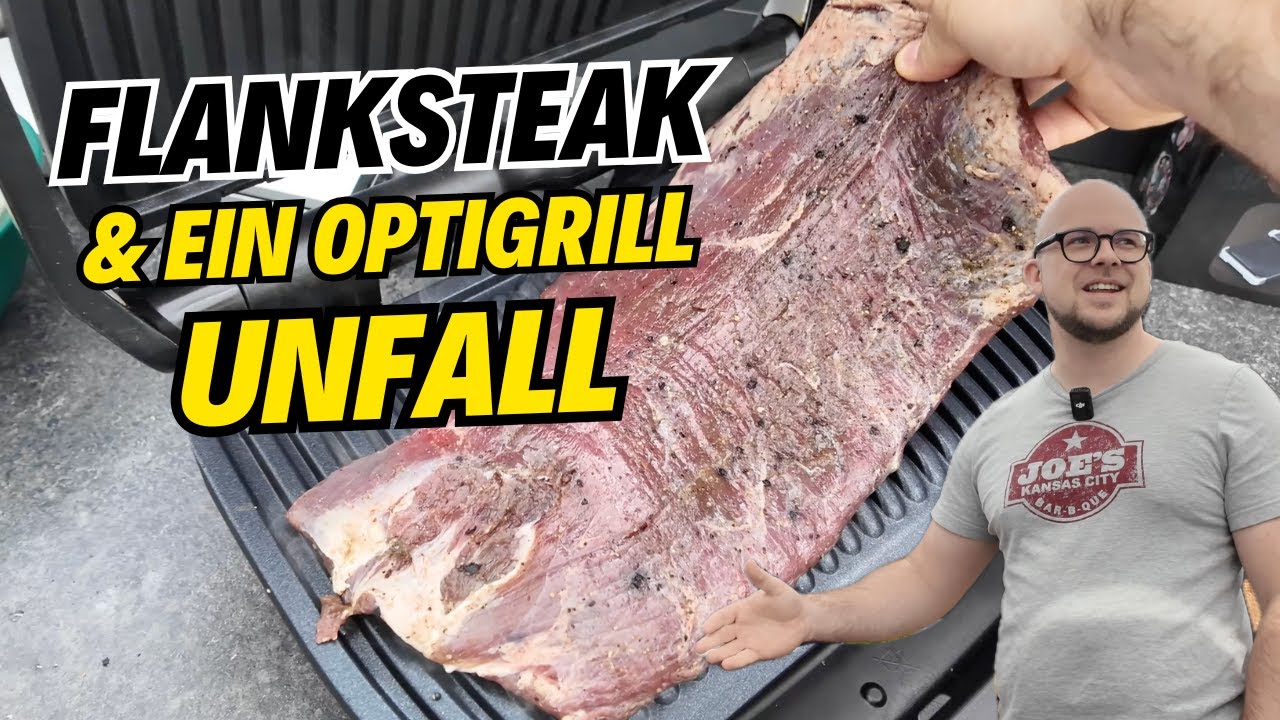 Flanksteak im OptiGrill & ein Unfall