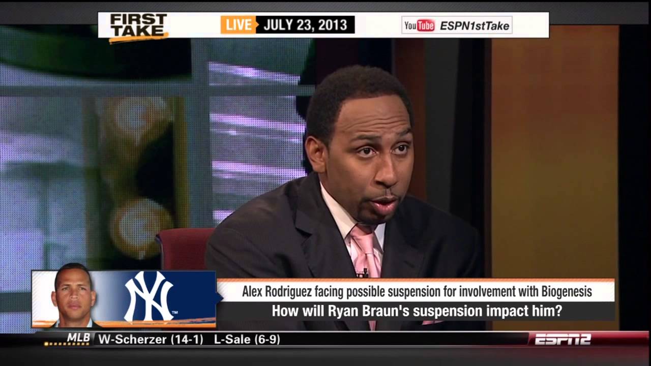 First Take discussing Ryan Braun Pt.2 of 4