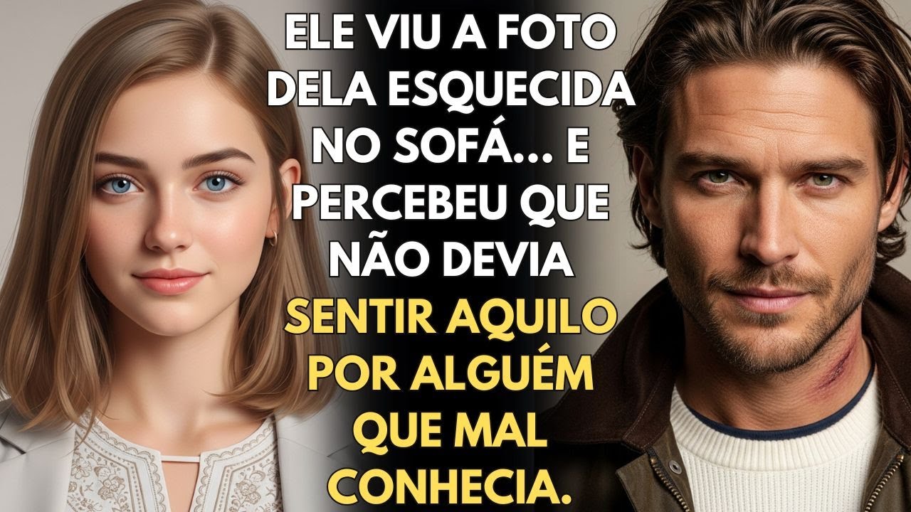 Ele viu a foto dela esquecida no sofá… e percebeu que não devia sentir aquilo por alguém que mal
