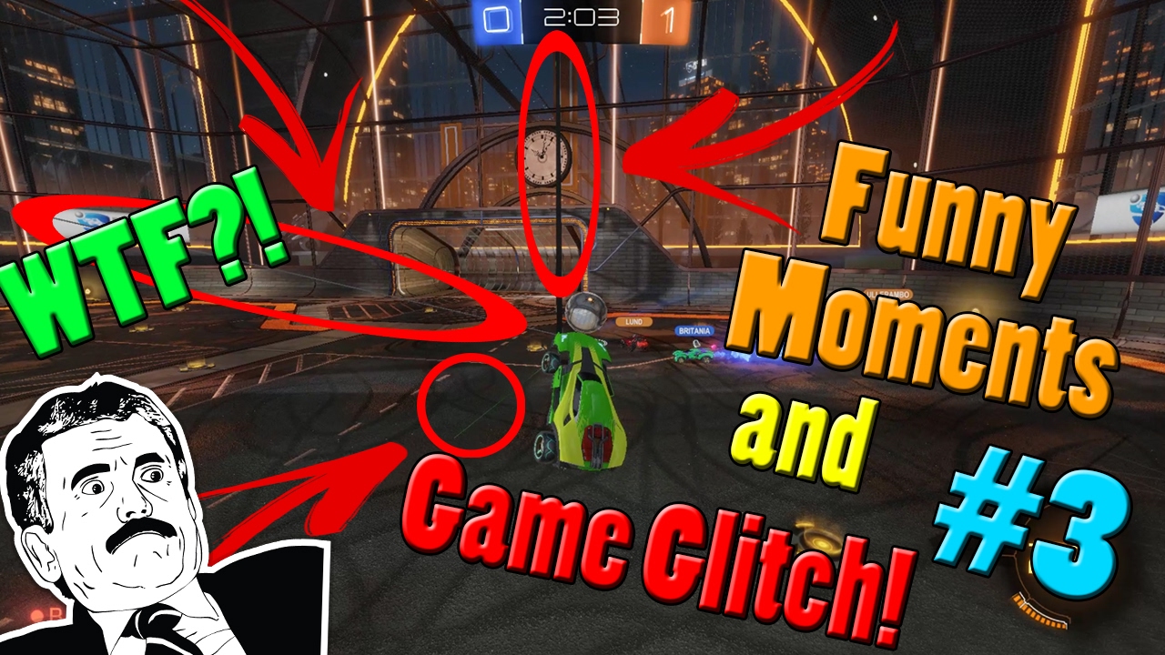 Rocket League | Funny Moments, Fails and Game Glitch Compilation #3
