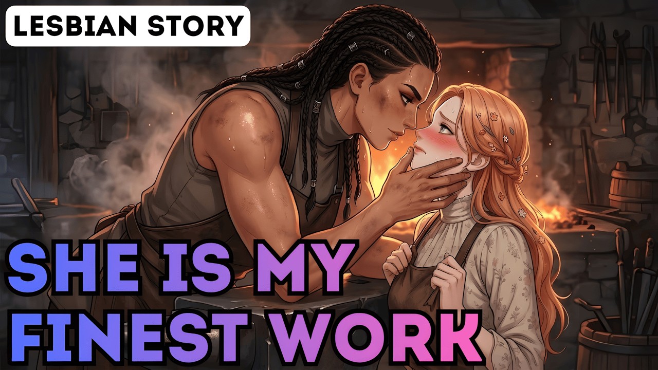 ⟬GL⟭The Iron Rose In her delicate hands and the Flame Of the Forge In my heart 🌹⚒️✨GL&WLW story