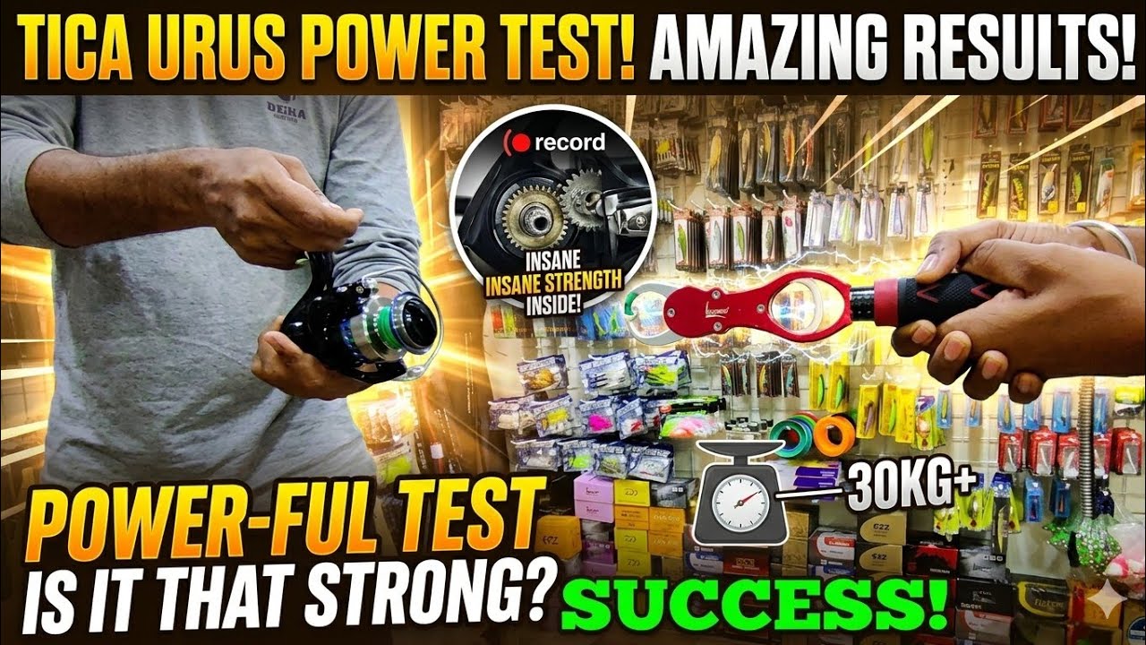 TICA URUS REEL testing drag power #lucana #fishing @DJEREMYWADEFISHING @LittleAngler-ml1ll