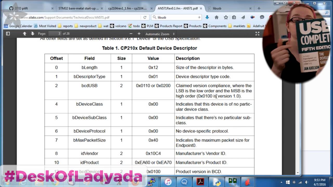 Controlling USB devices with Python and libusb @siliconlabs