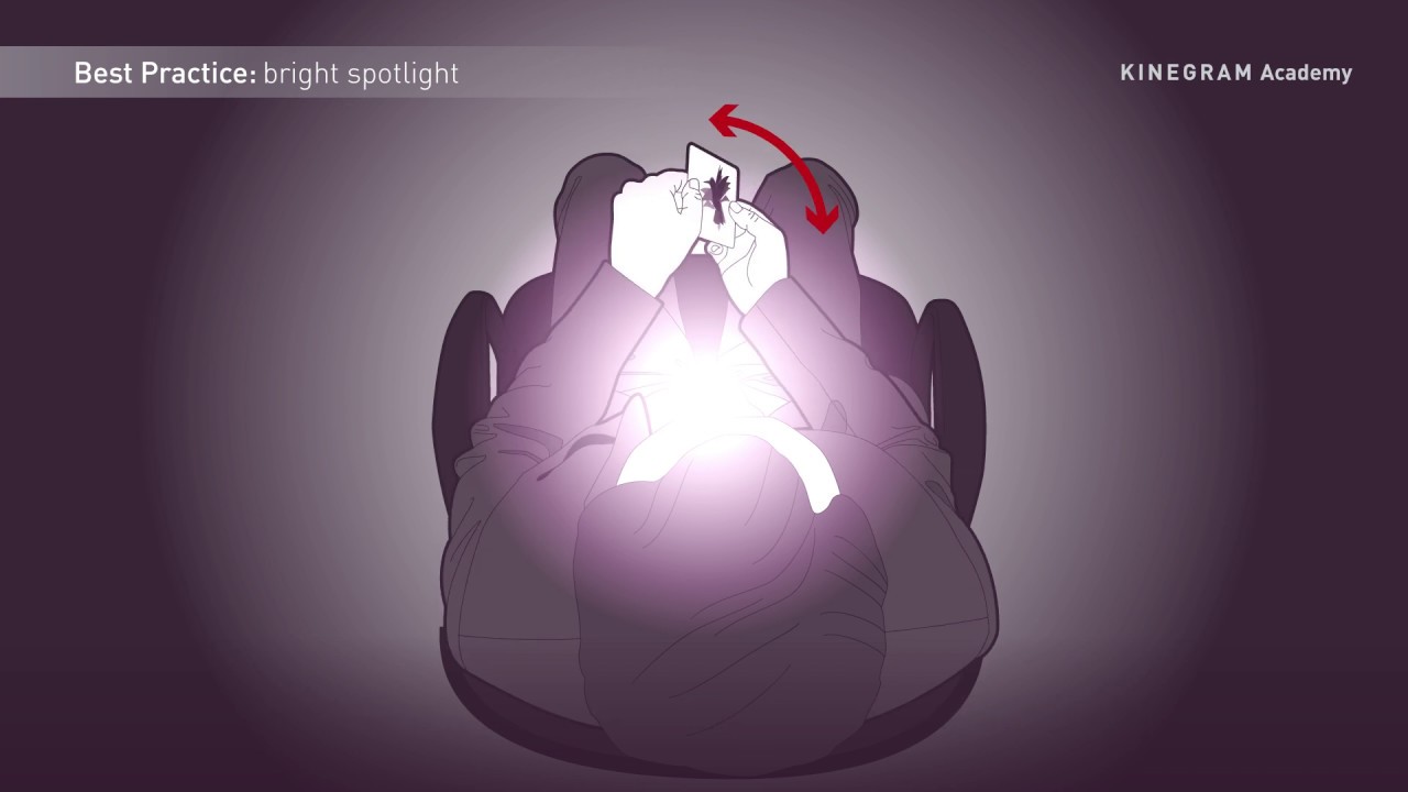 KINEGRAM ACADEMY - How to verify To-and-Fro-Tilting Features