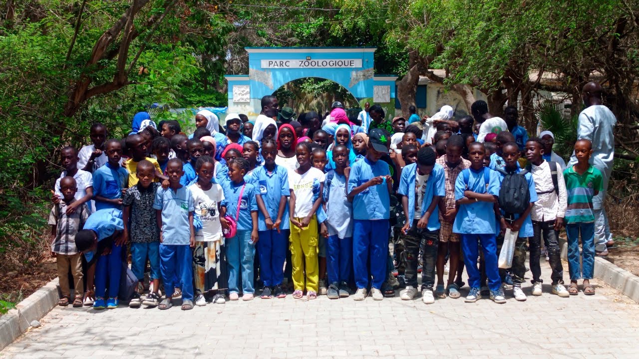 Parc Hann : visite écologique des élèves de l'école Franco-Arabe Daroul Yakine