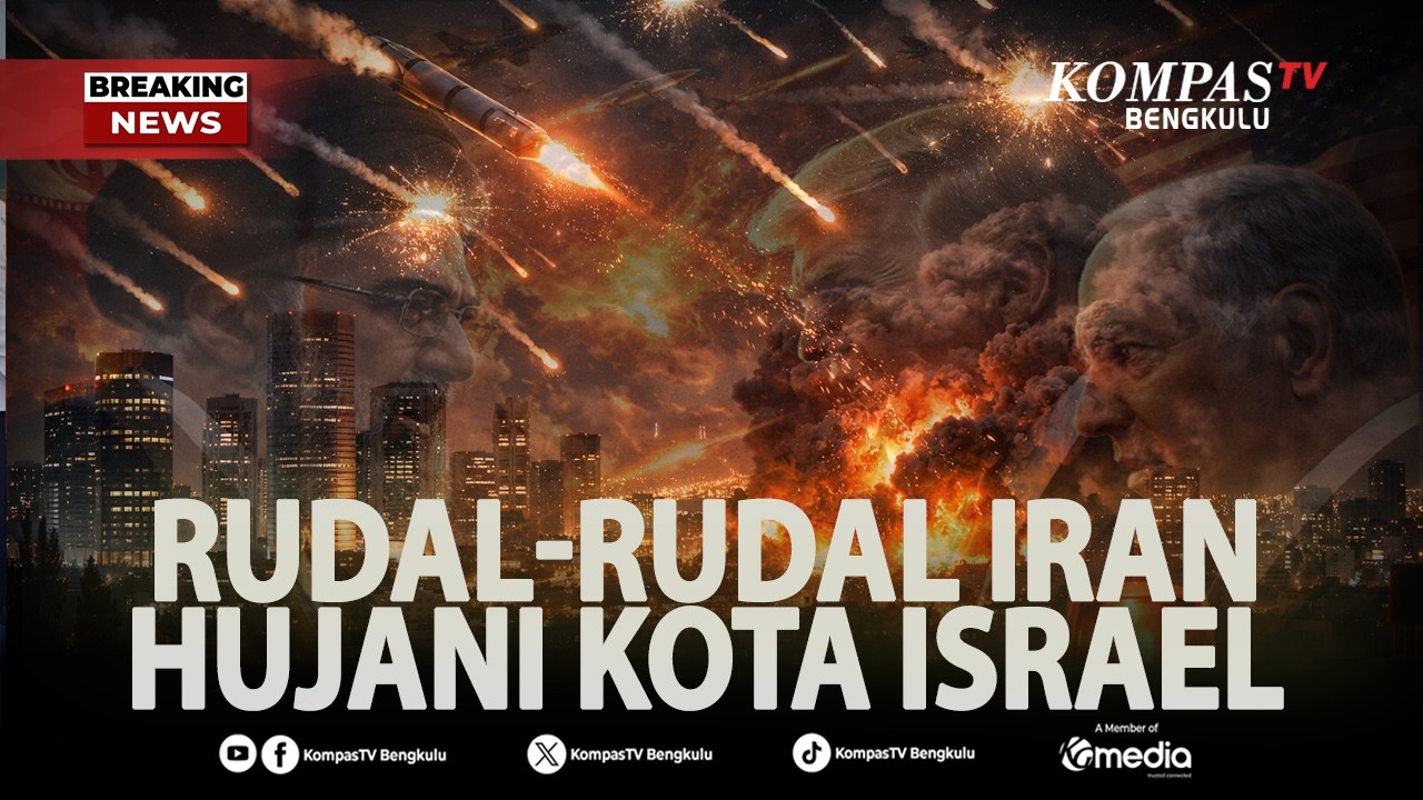 🔴 BREAKING NEWS - Hari ke-12, Rudal-Rudal Iran Hujani Wilayah Israel, Amerika Mulai Berhitung?