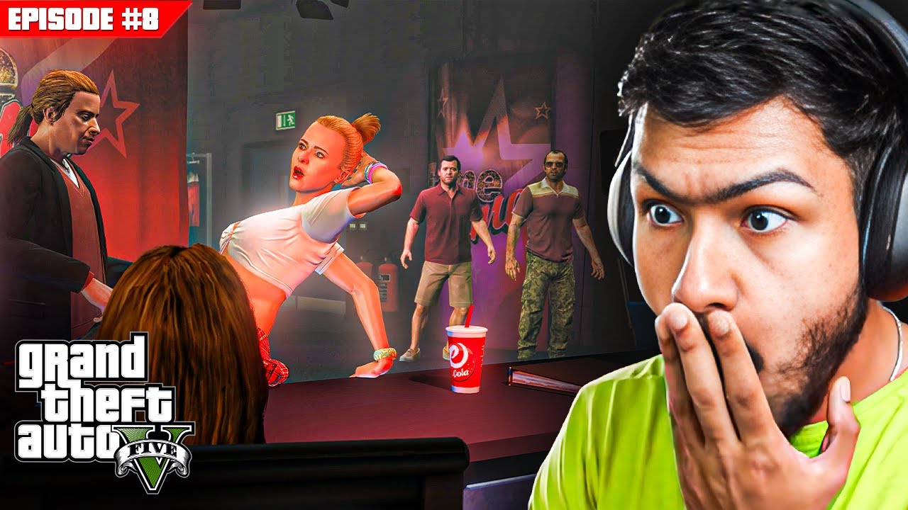DAD CAUGHT HER DAUGHTER LIKE THIS | GTA 5 (Hindi Dubbed) EP 8