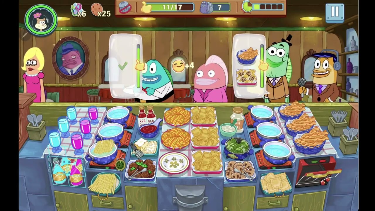 SpongeBob Krusty Cook Off ➖ Pasta La Vista ➖ Level 55 ➖ No Boosters ➖ FULL STORY ➖ CaroGamesNL