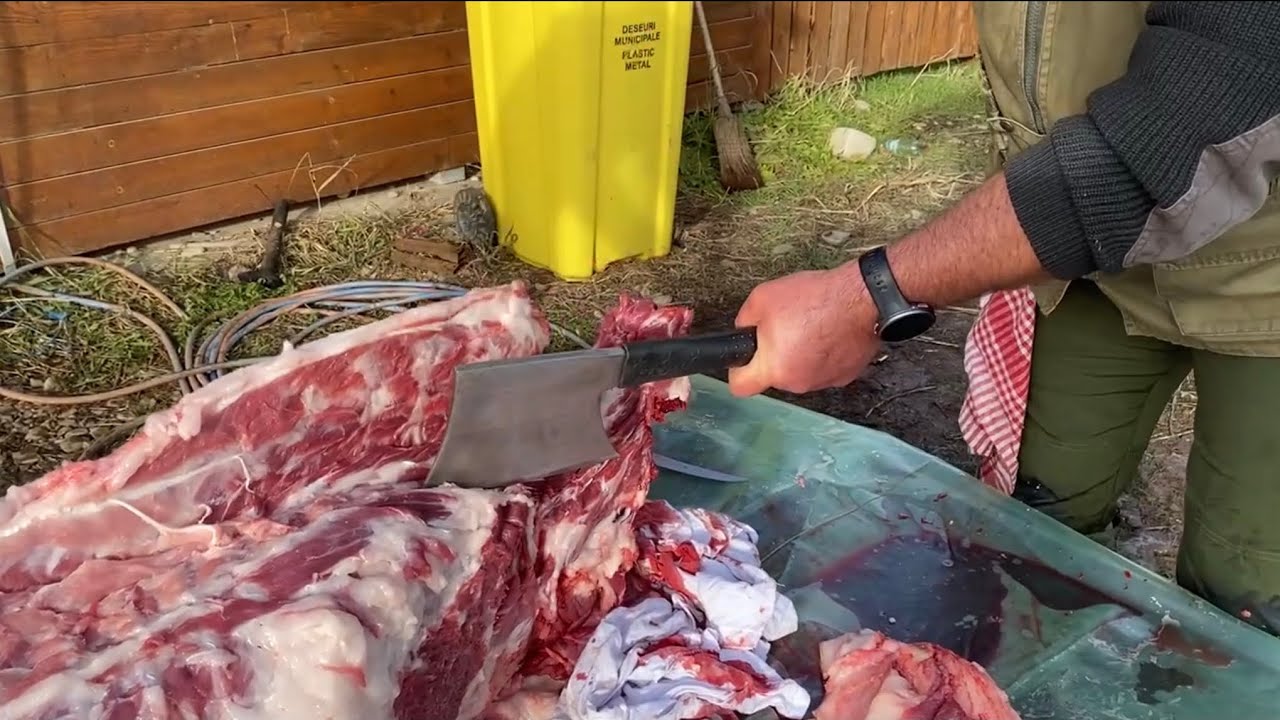 Noua bardă de măcelărie pe care am primit-o astăzi este exact ce mi-am dorit…👍💪